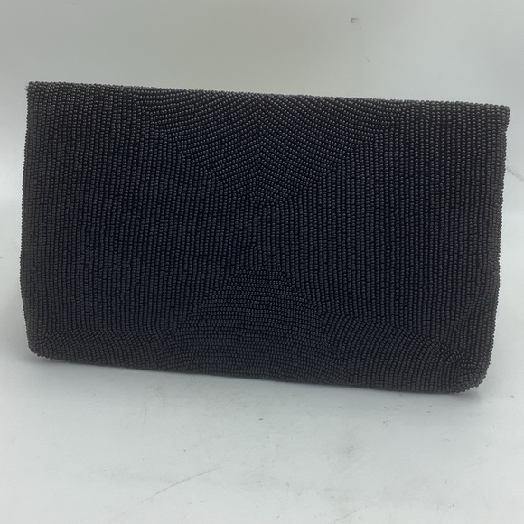 Vintage Vivant by Sarne Hand Made Black Beaded Evening Bag - Picture 3 of 8